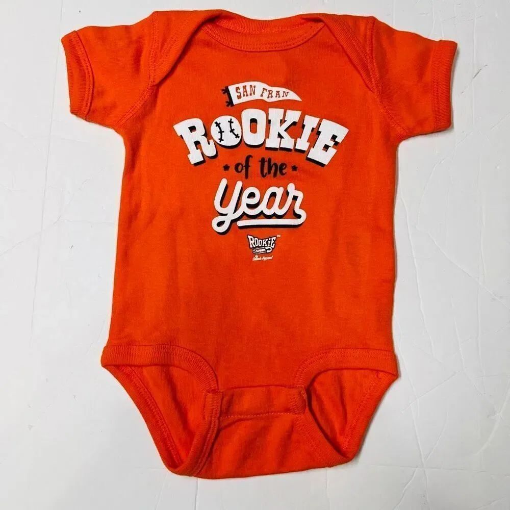 Rabbit Skins San Fran Rookie Of The Year Bodysuit Boys 6 Months